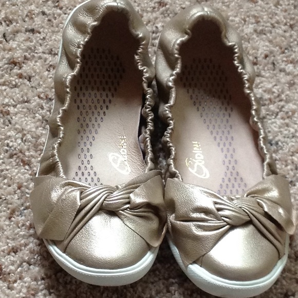 Sudini metallic gold flats - Picture 1 of 5